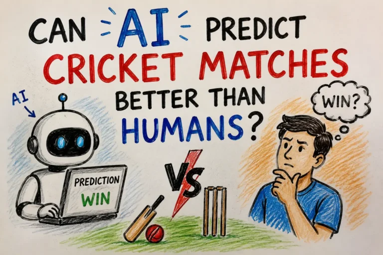 Can AI Predict Cricket Matches Better Than Humans