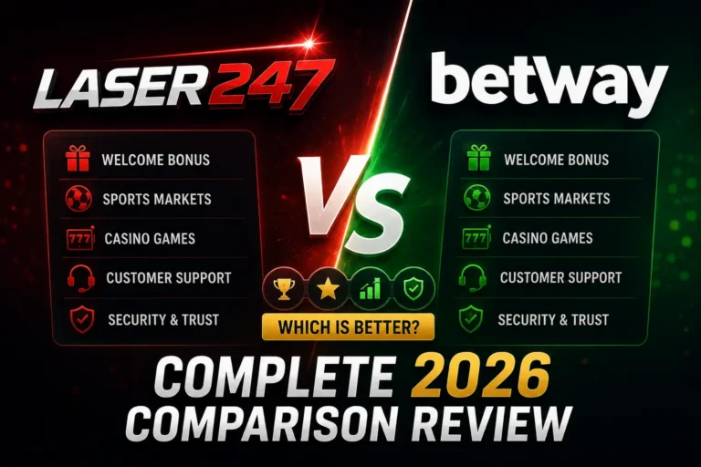 Laser247 vs Betway – Complete 2026 Comparison Review