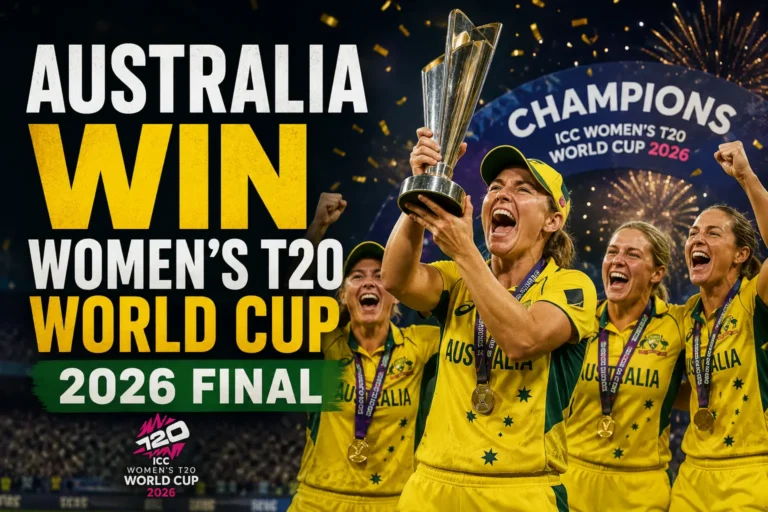 Australia Women's T20 World Cup 2026