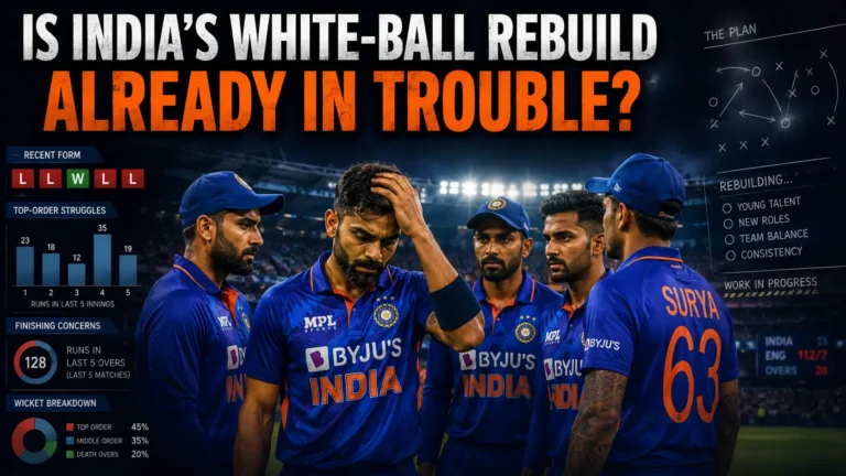 India's White-Ball Rebuild